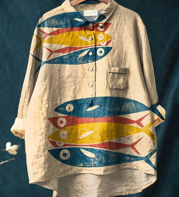Dara - Fish Art Shirt