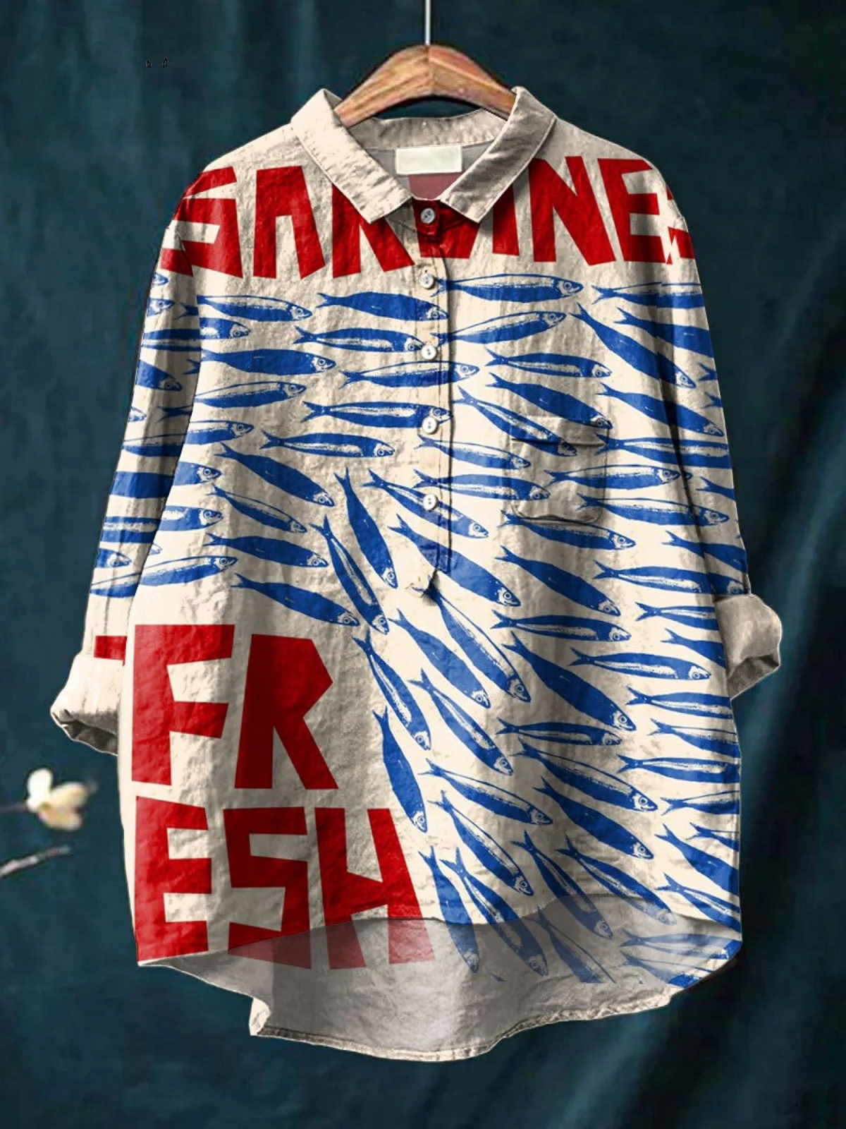 Sienna - Vintage Fish Art Tee