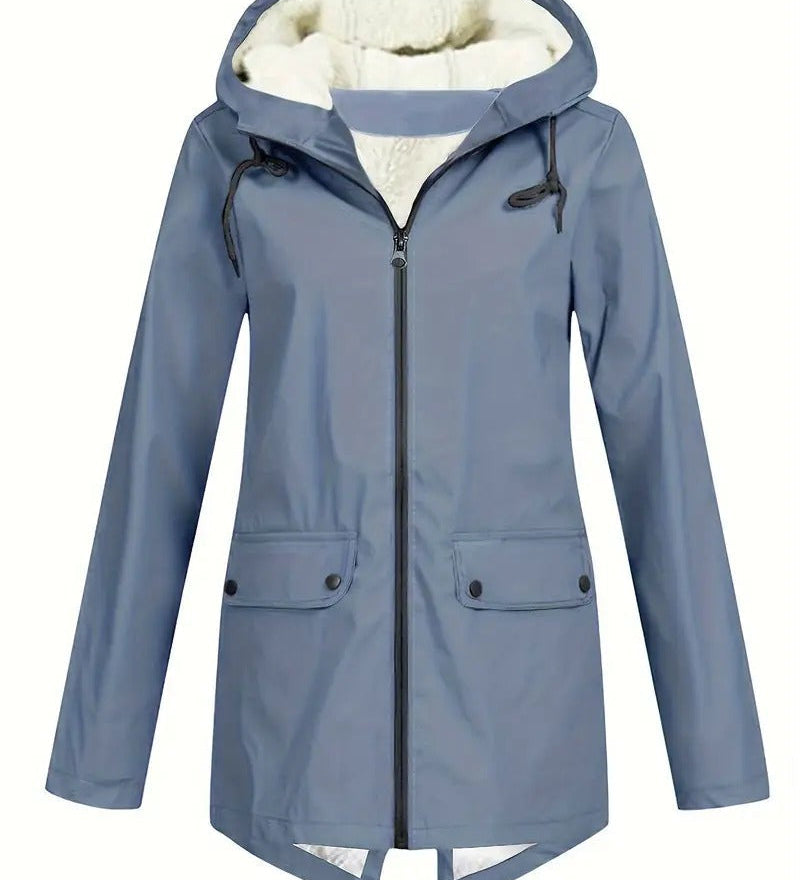 AMELIA™ | Soft Fleece Zip Hoodie