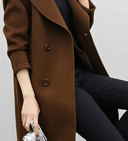 CELINA™ - Long Trench Coat