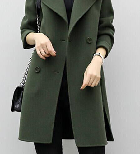 CELINA™ - Long Trench Coat