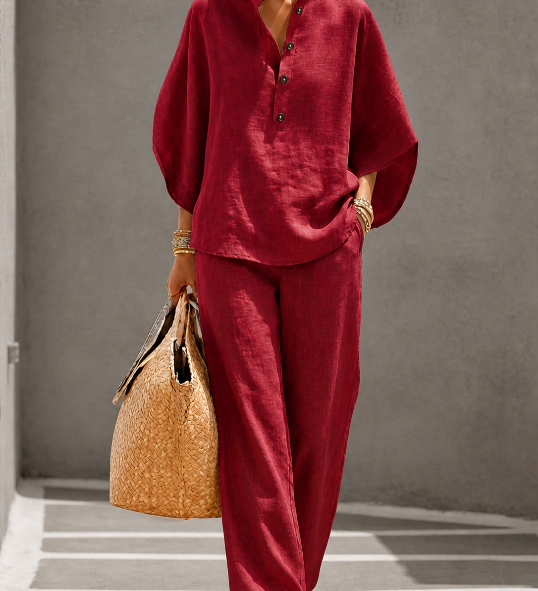 Carlotta - Two-Piece Palazzo Set