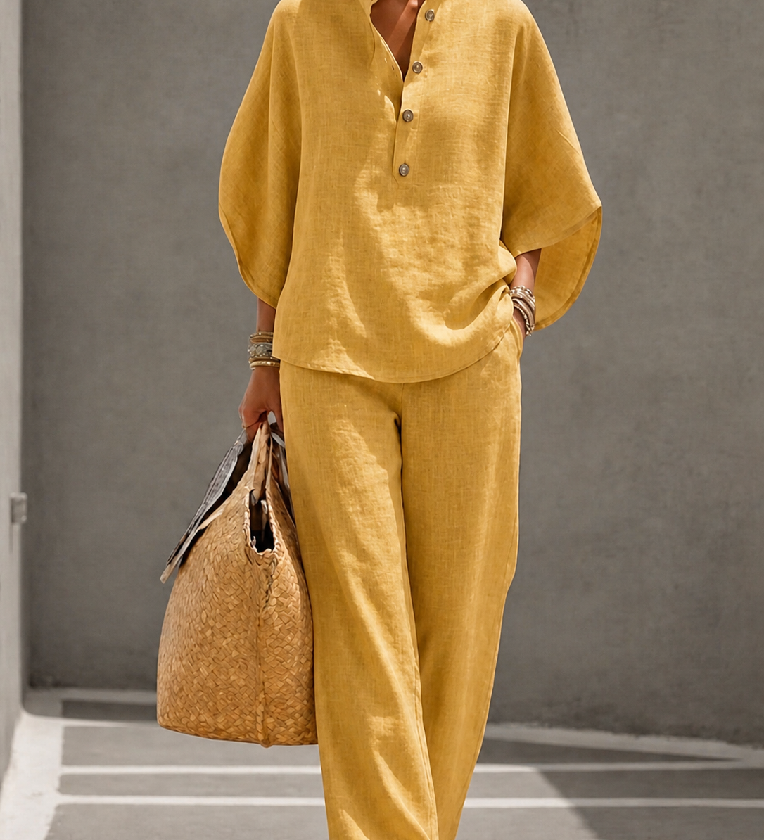 Carlotta - Two-Piece Palazzo Set