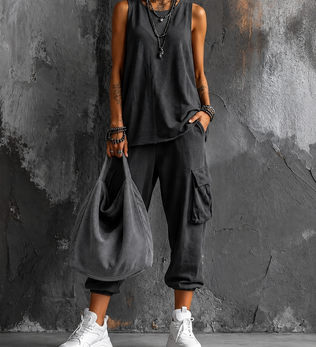 Noelle - Relaxed Casual Set with Pockets