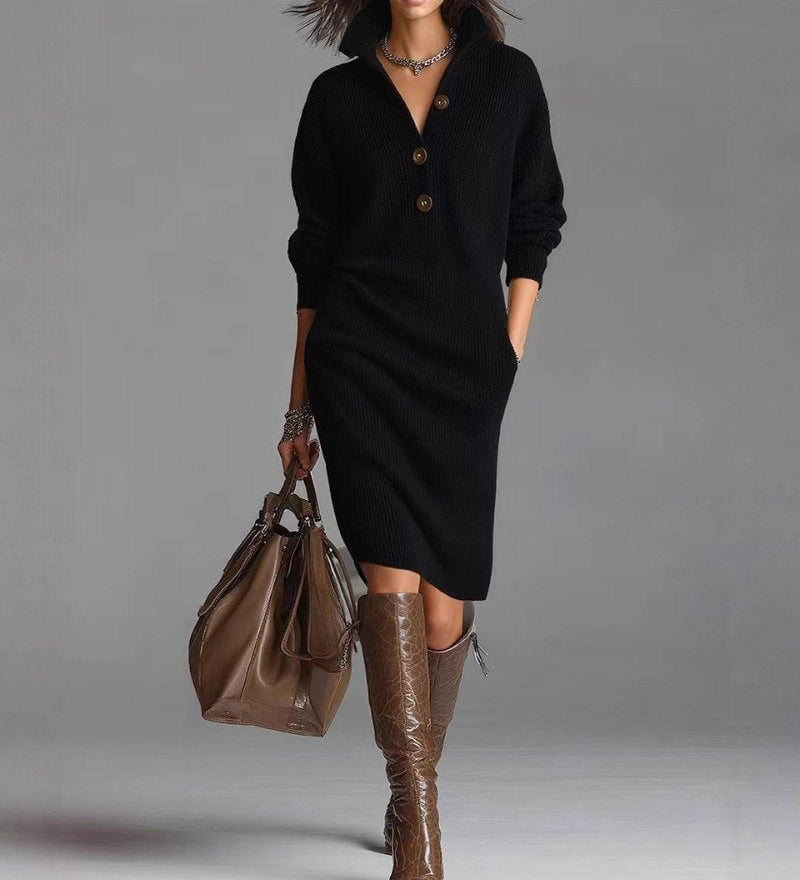 DAMARIS | Elegant Knit Dress