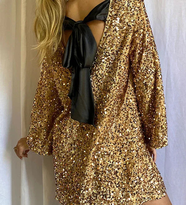 LUMINA™ - Sparkling Elegance Dress
