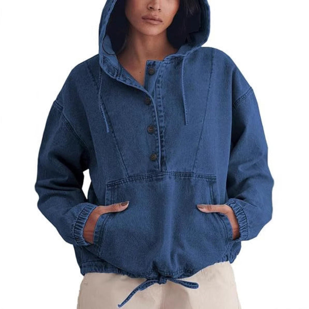 VIENAT - Lightweight Pullover Jacket with Front