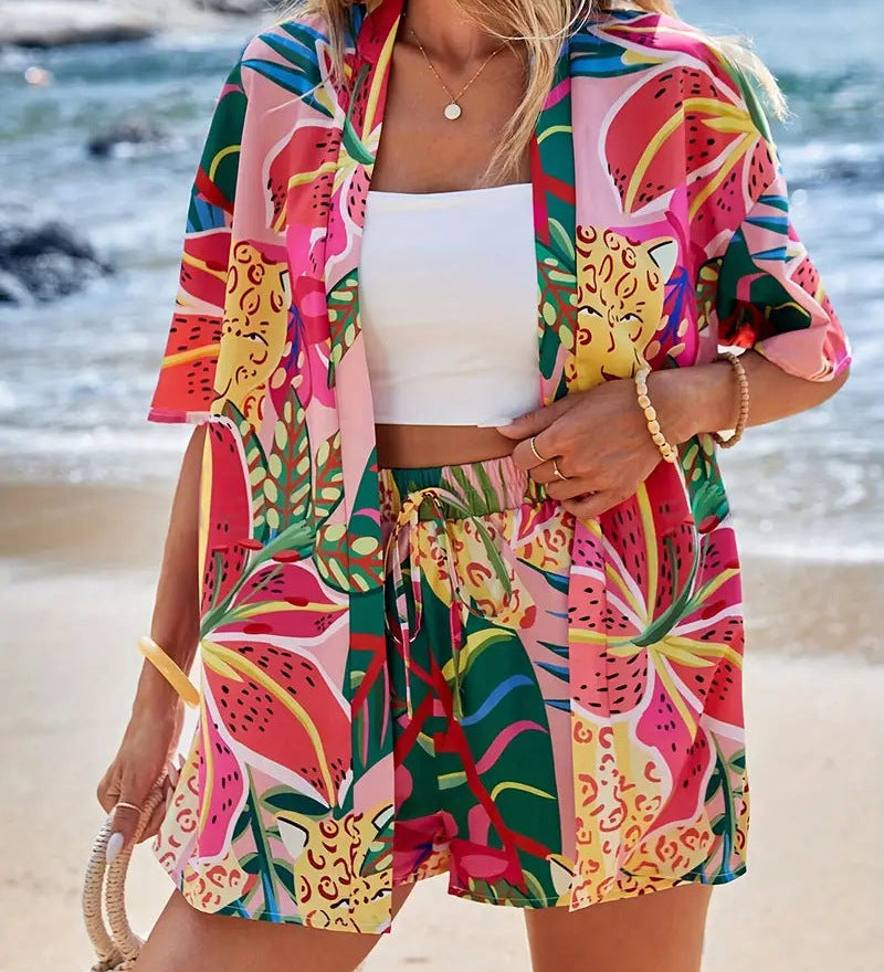 FANNIET - Simple Summer Floral Top