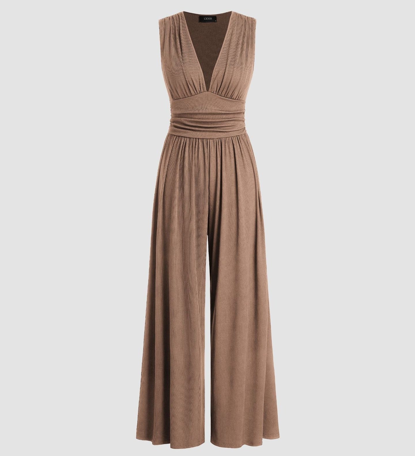 MUTYA™ – Chic Sleeveless Wide-Leg Jumpsuit