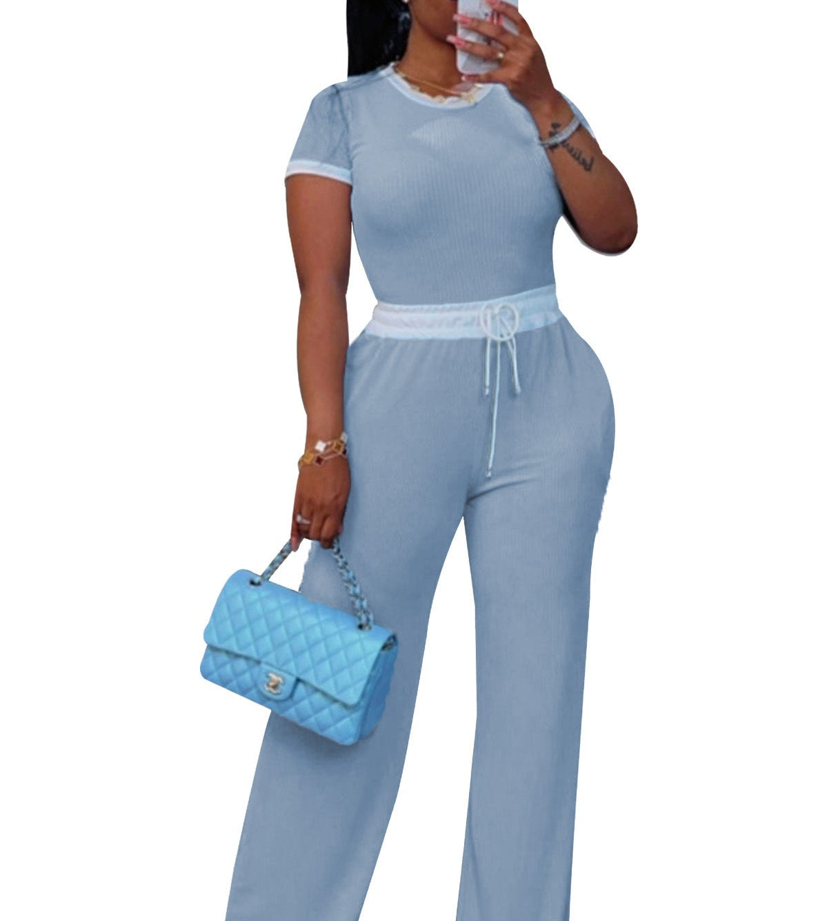 JELENAT - Comfy Summer Tee and Pant