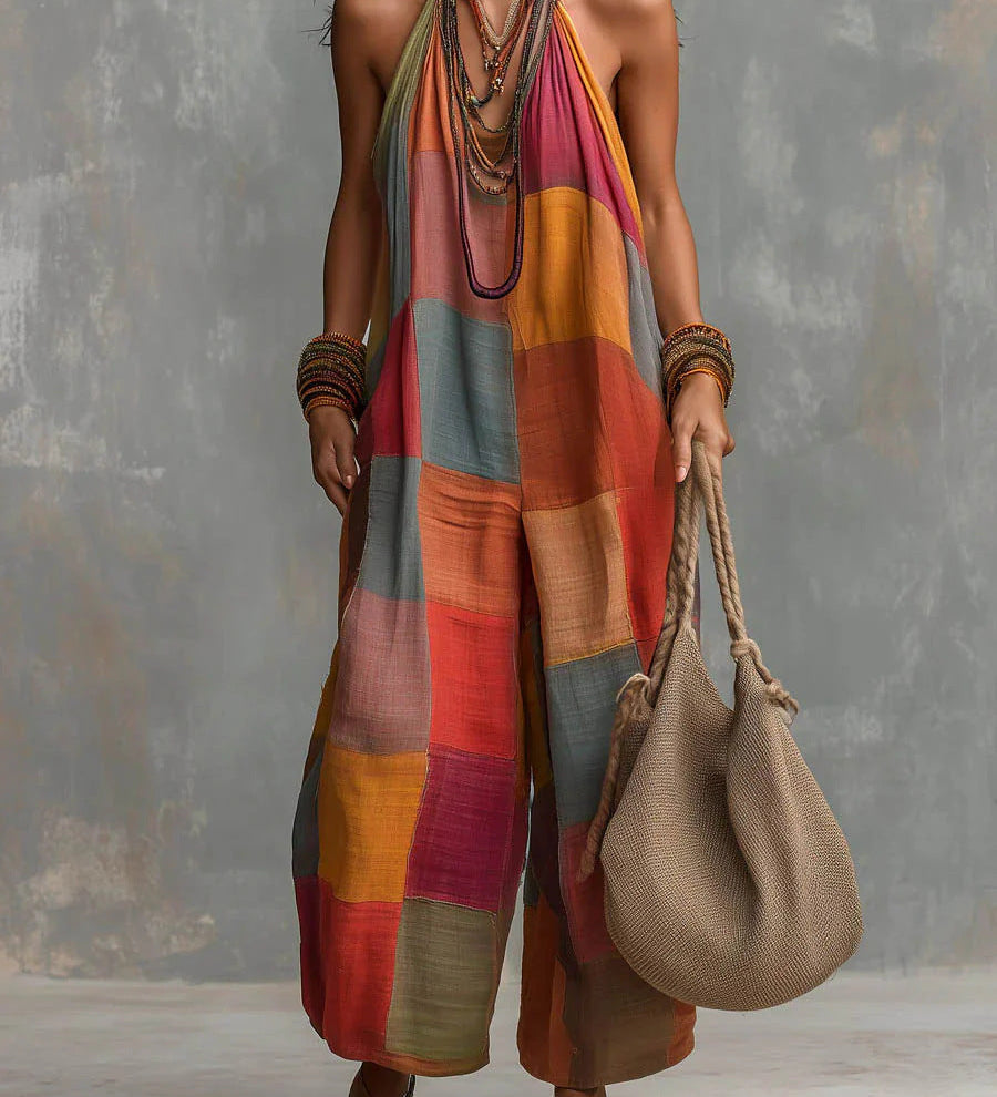Oriana | Bohemian Summer Escape Jumpsuit