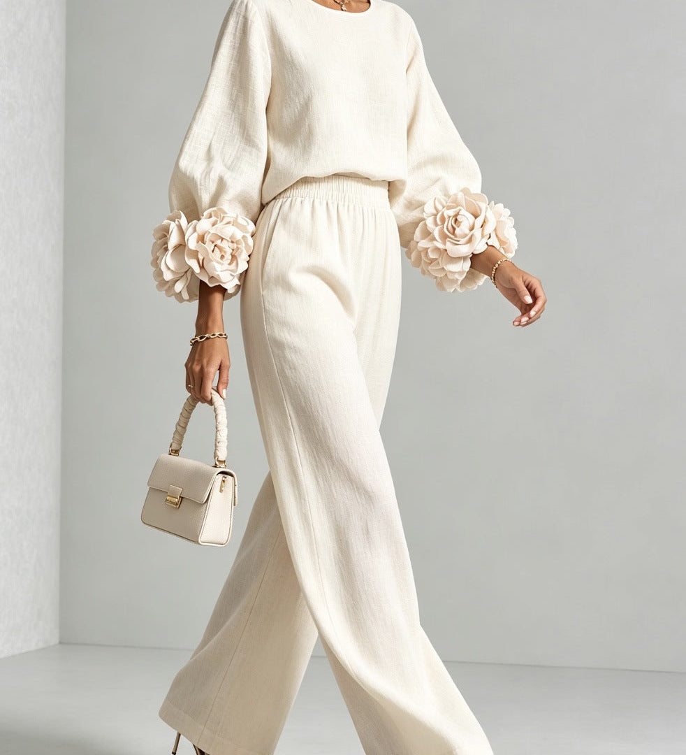 ROSALIE™ FLORAL CUFF TWO-PIECE SET