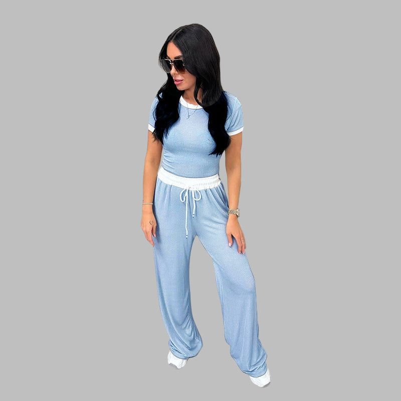 PLATUT - Short Sleeve and Wide Leg