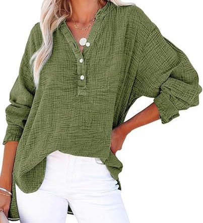 Ayla - Casual V-Neck Blouse