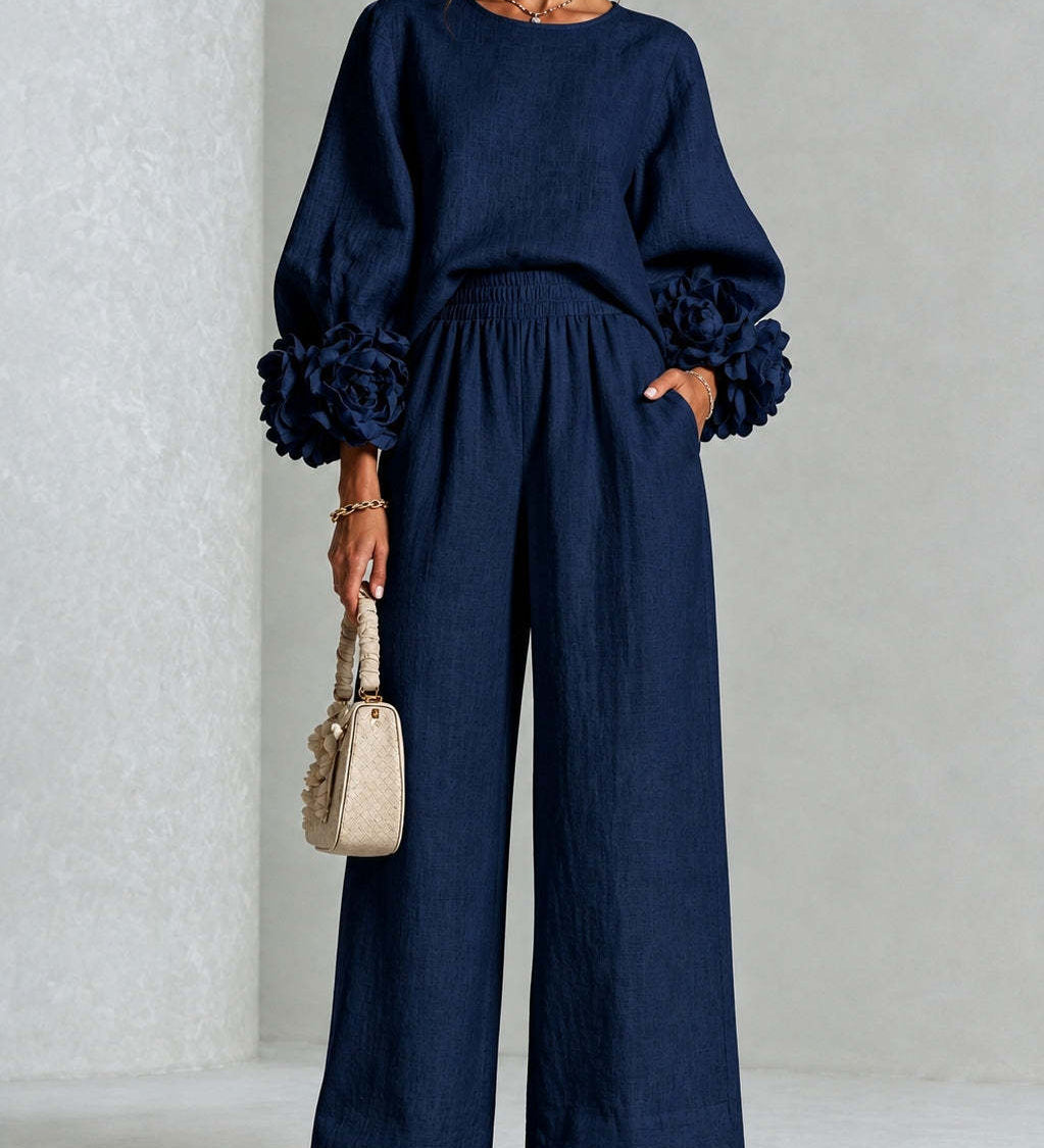 ROSALIE™ FLORAL CUFF TWO-PIECE SET