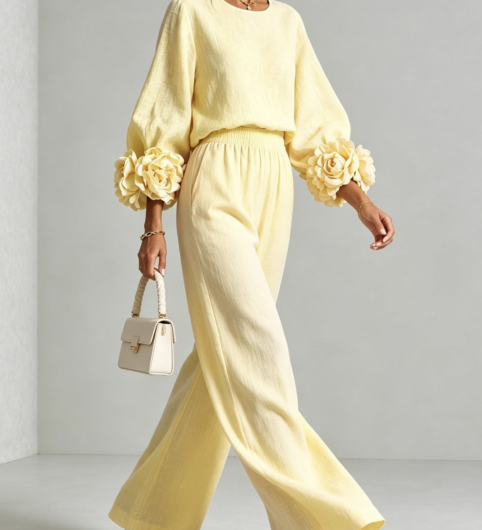 ROSALIE™ FLORAL CUFF TWO-PIECE SET