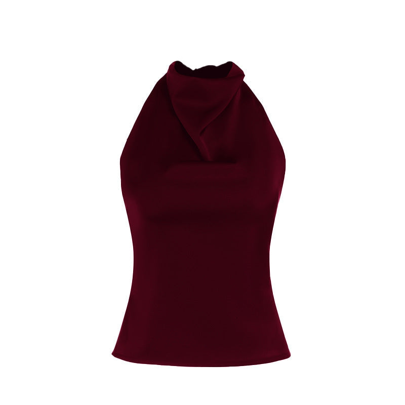 Henya - Casual Sleeveless Summer Backless Top