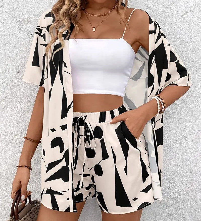FANNIET - Simple Summer Floral Top