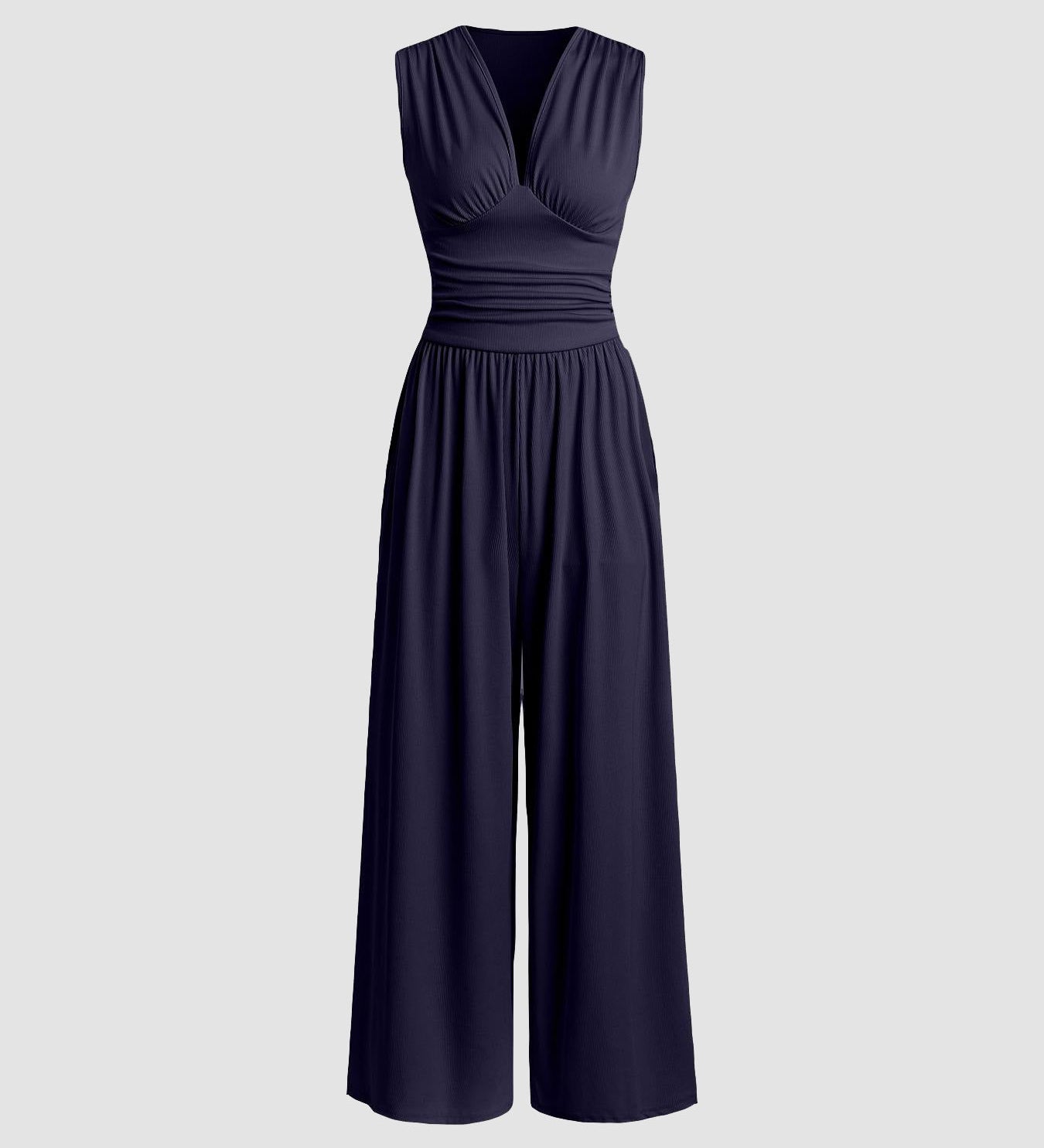 MUTYA™ – Chic Sleeveless Wide-Leg Jumpsuit