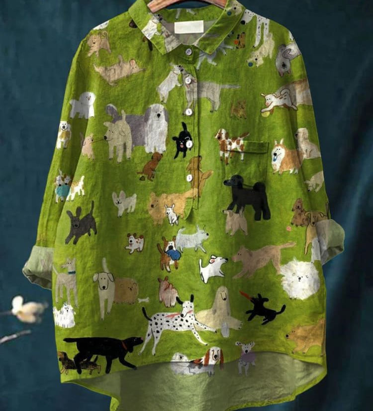 Ellie - Dog Art Shirt