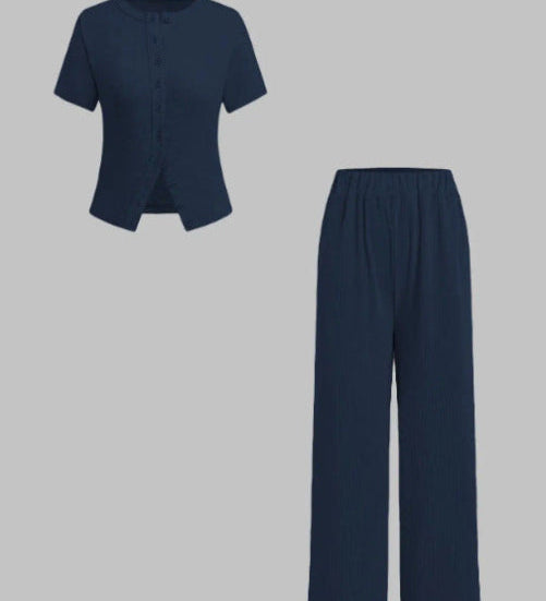 MIRANDAT - Button Front Top and Wide