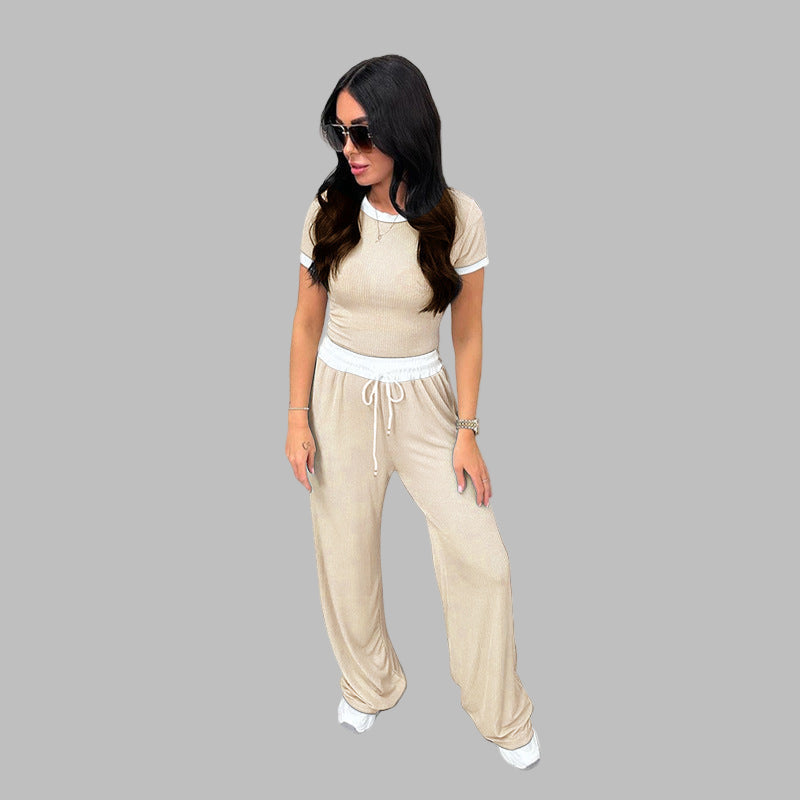 PLATUT - Short Sleeve and Wide Leg