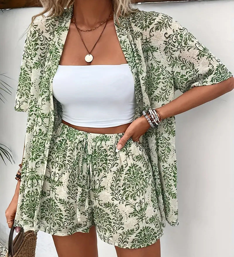 FANNIET - Simple Summer Floral Top