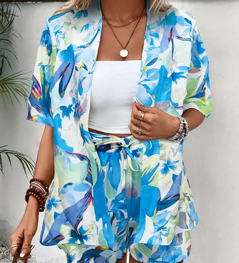 FANNIET - Simple Summer Floral Top