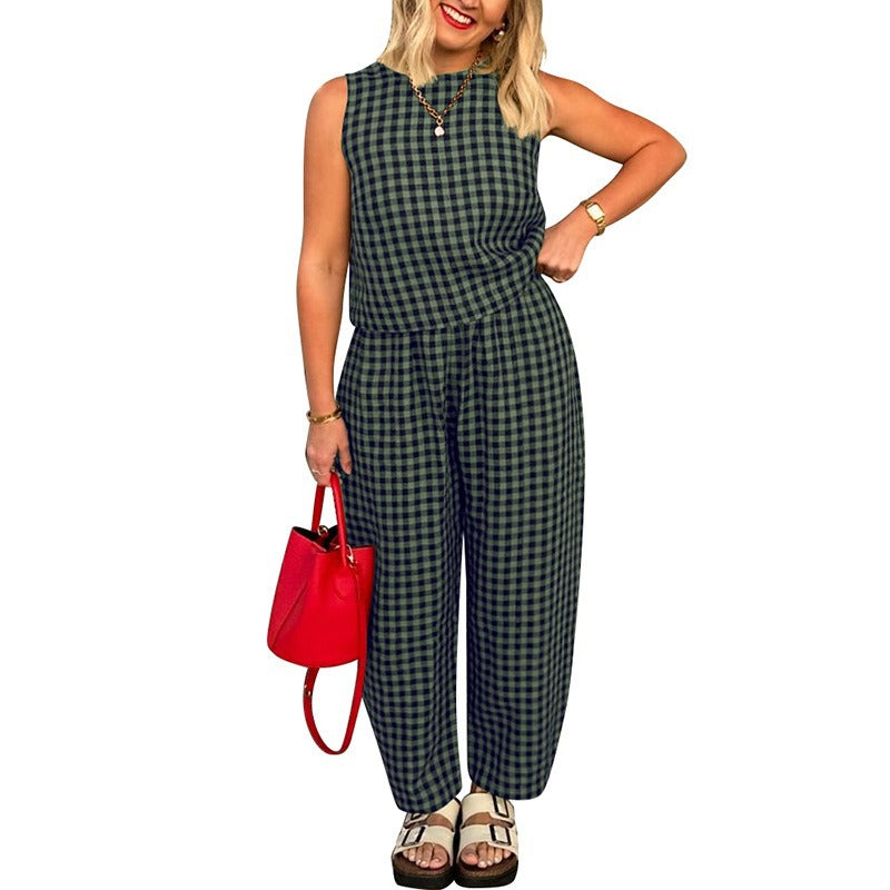 LEIGH™ - Lightweight Casual Sleeveless Two-Piece Loungewear