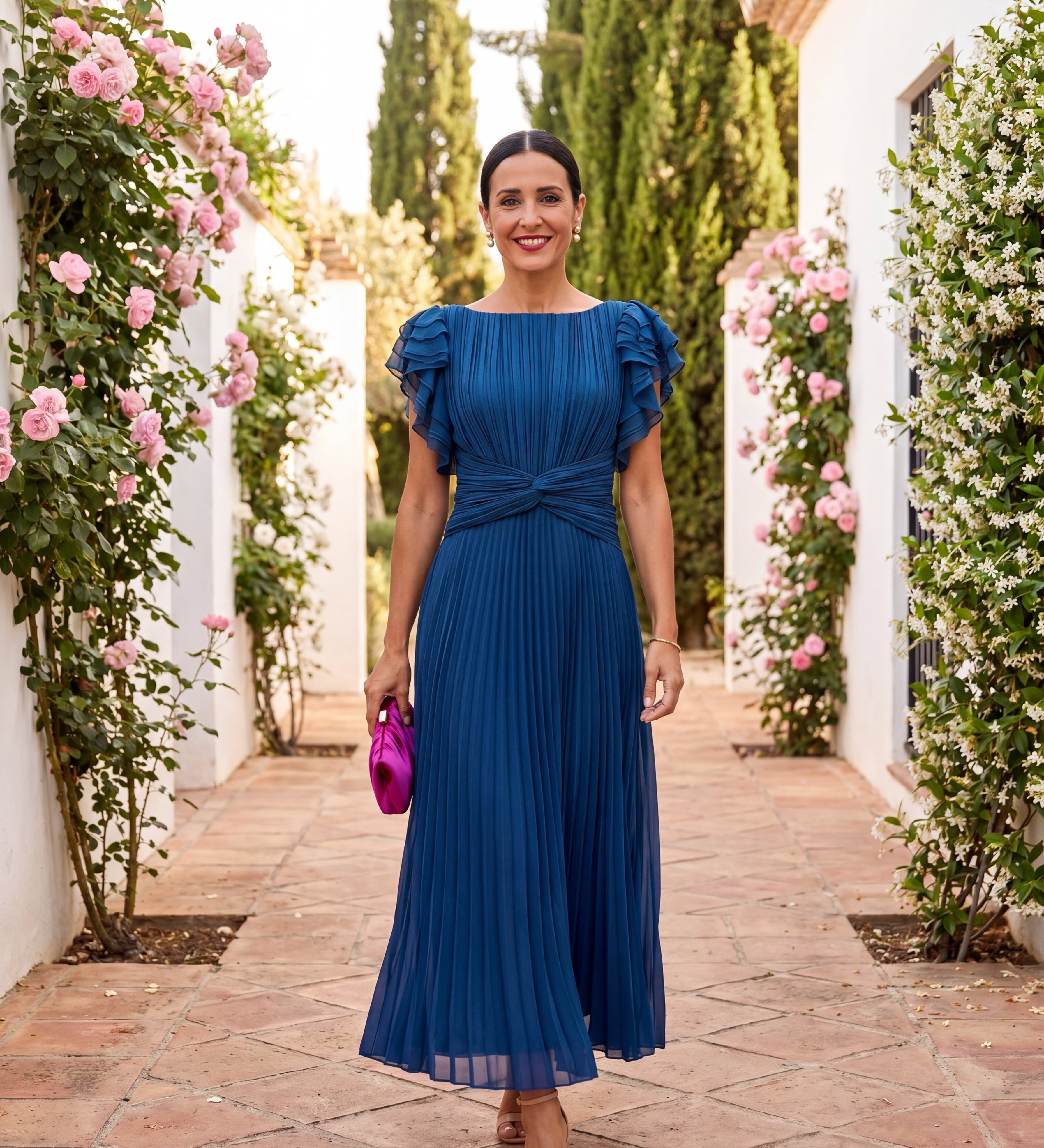Freshwater - Pleated Dress