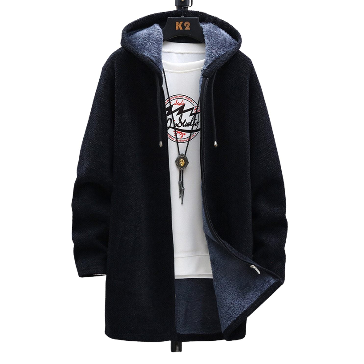 ROSA™ | Longline Zip Hoodie