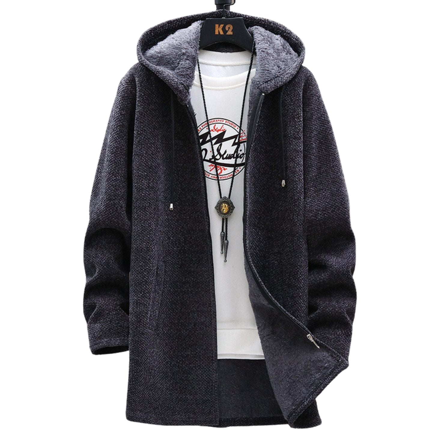 ROSA™ | Longline Zip Hoodie