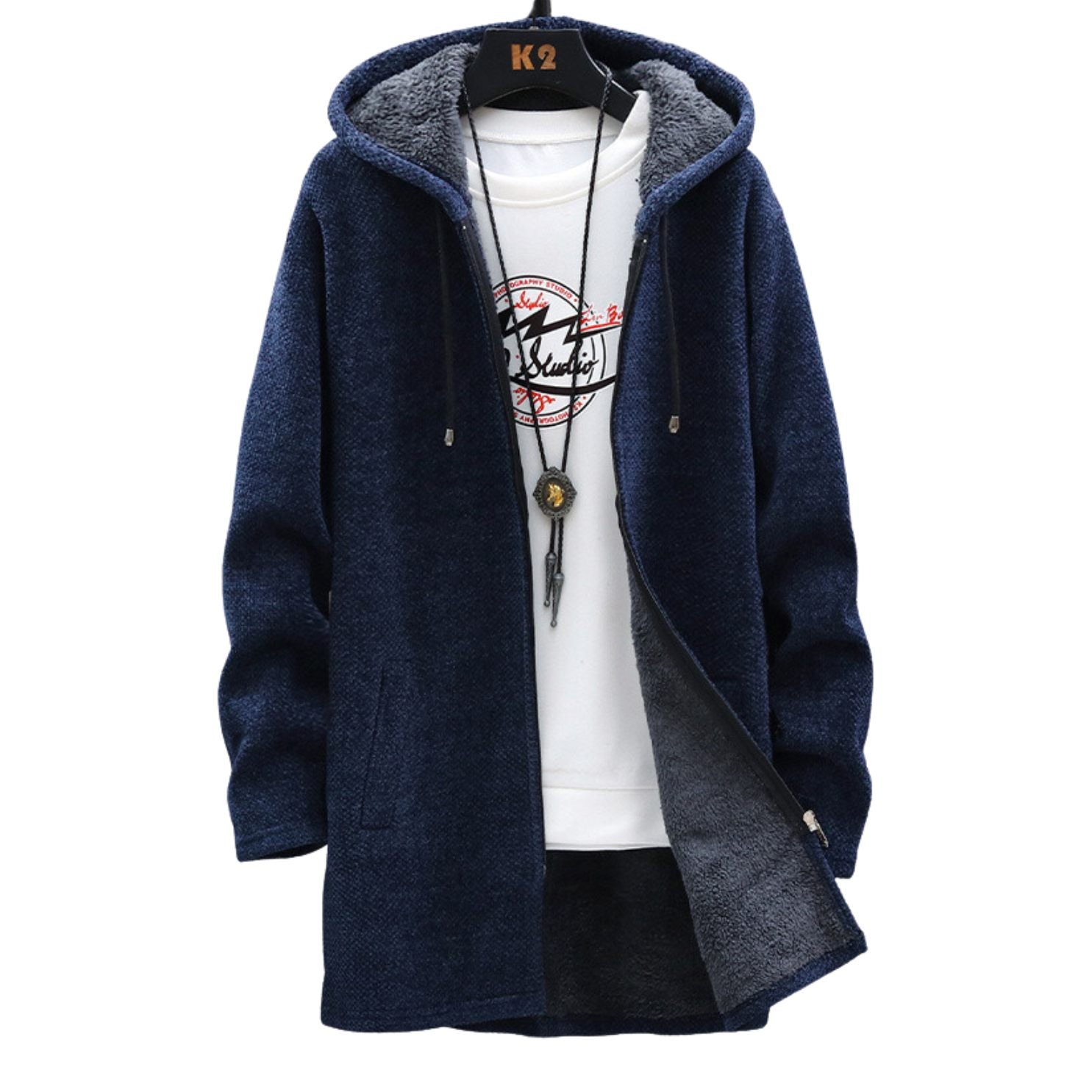ROSA™ | Longline Zip Hoodie