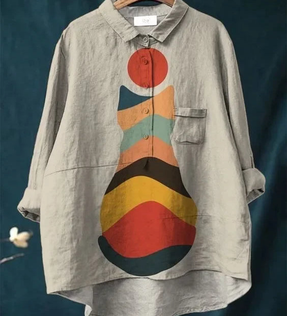 Amari - Cat Art Shirt