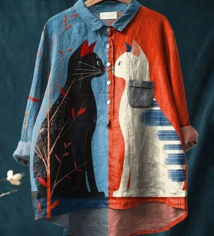 Amari - Cat Art Shirt