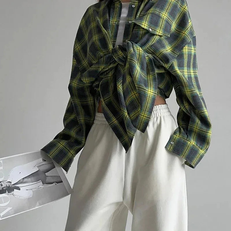 Norah - Casual Plain Flannel