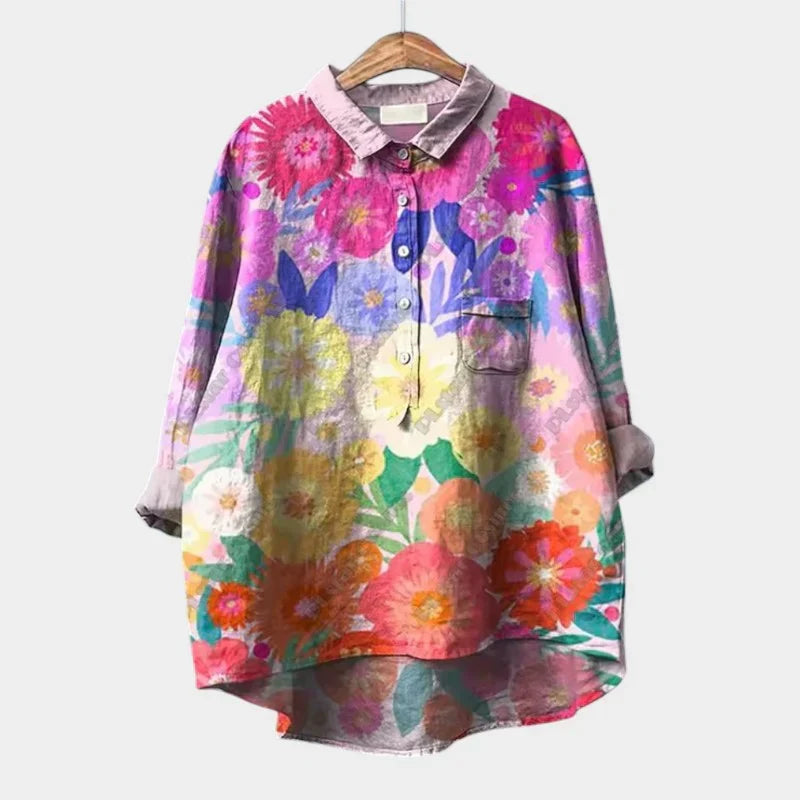 Tallie - Relaxed Printed Blouse
