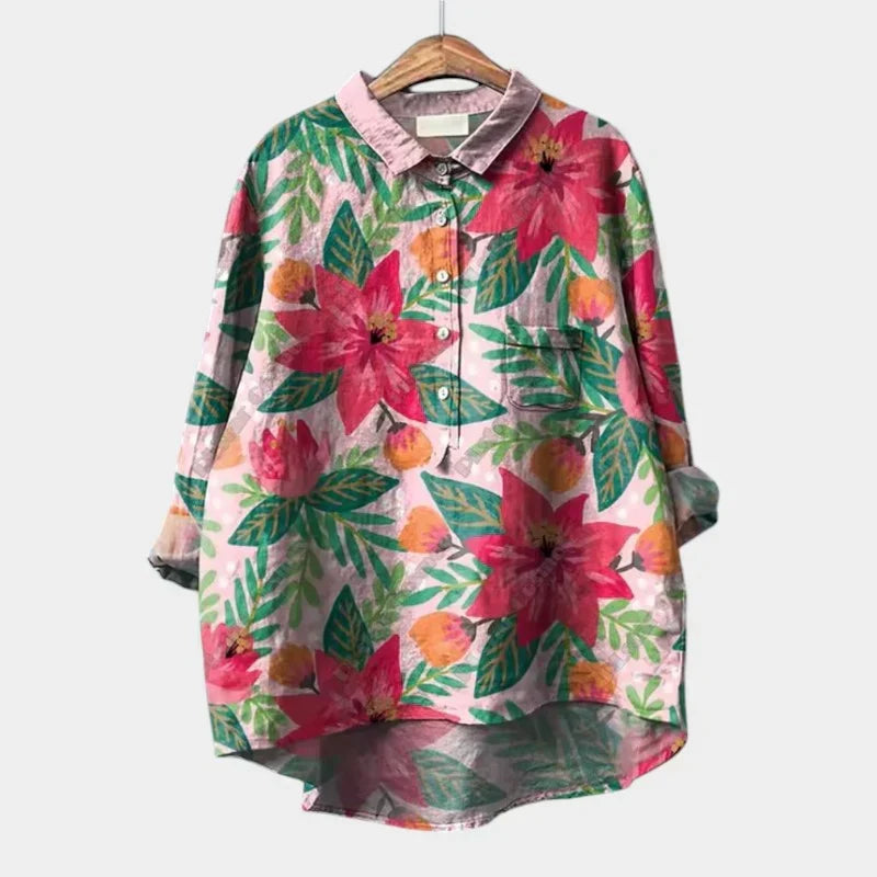 Tallie - Relaxed Printed Blouse