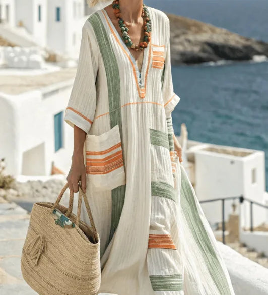 Vera - Coastal Flow Dress