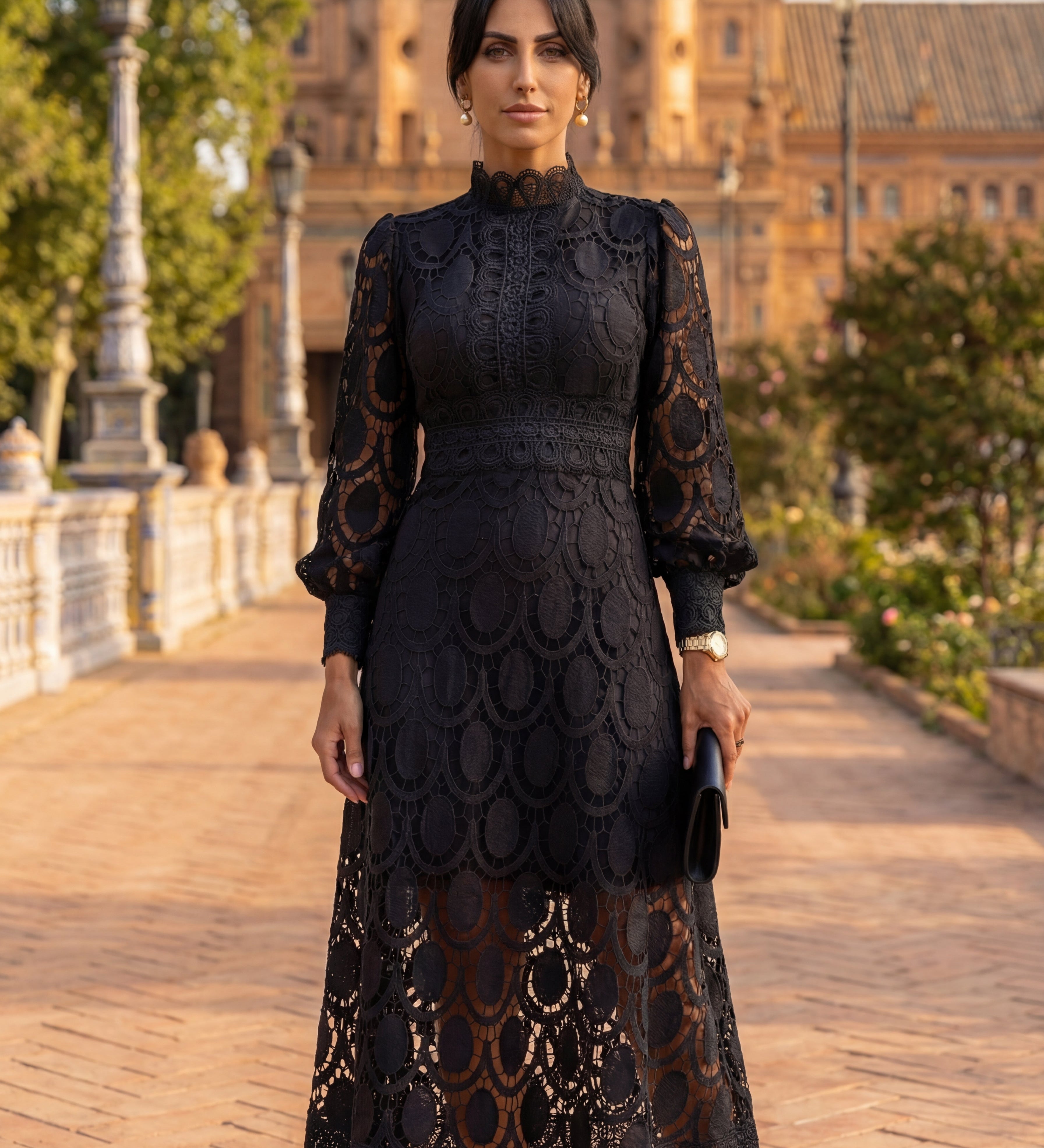 Rainbow Beach - Lace Spring Dress