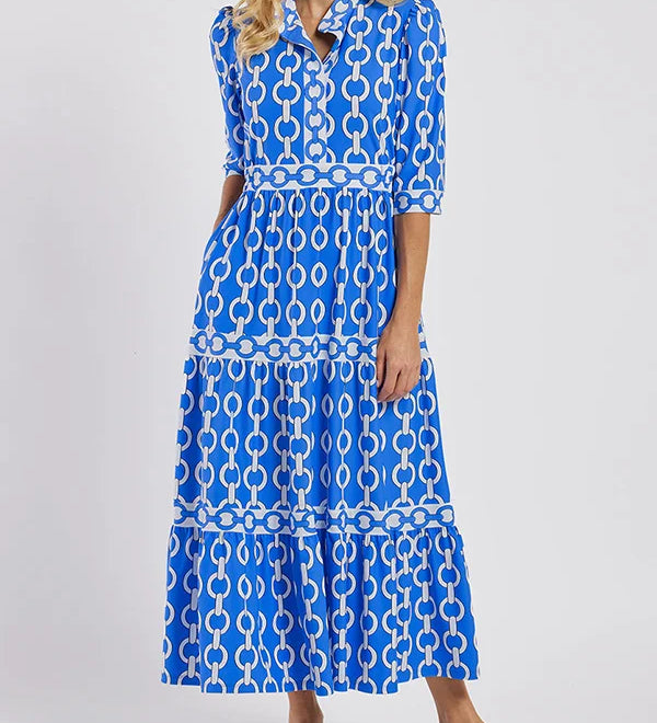 ALYANA™ - Chain Link Midi Dress