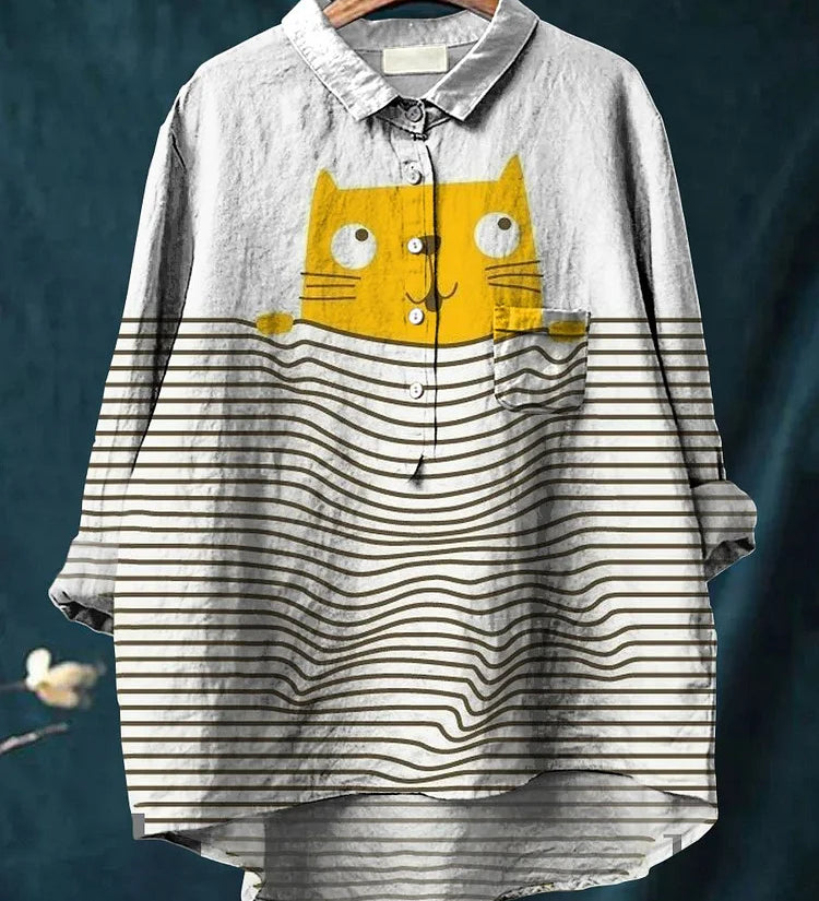 Amari - Cat Art Shirt