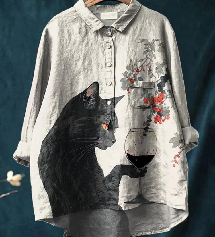 Amari - Cat Art Shirt