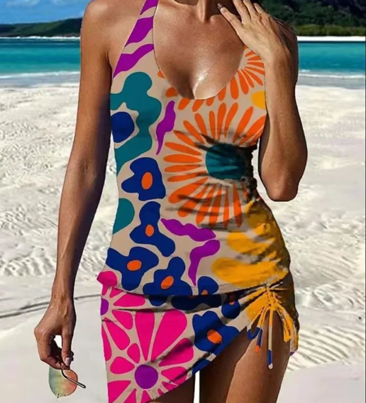 Cronulla - Floral Bikini with Shorts