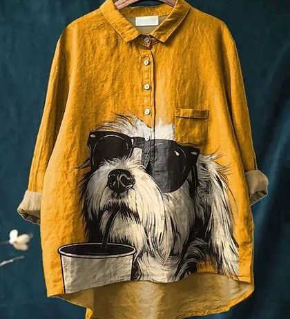 Iris - Dog Art Shirt