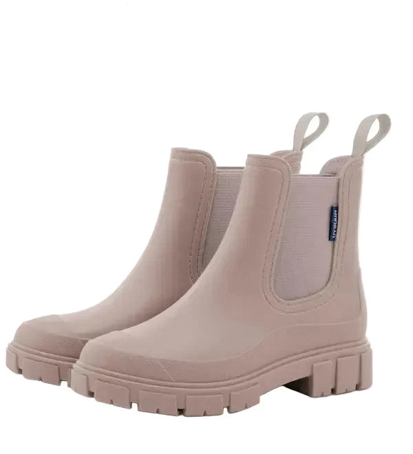 NESSA™ - Women’s Fashionable Ankle Boots Solid Color Waterproof Non-Slip