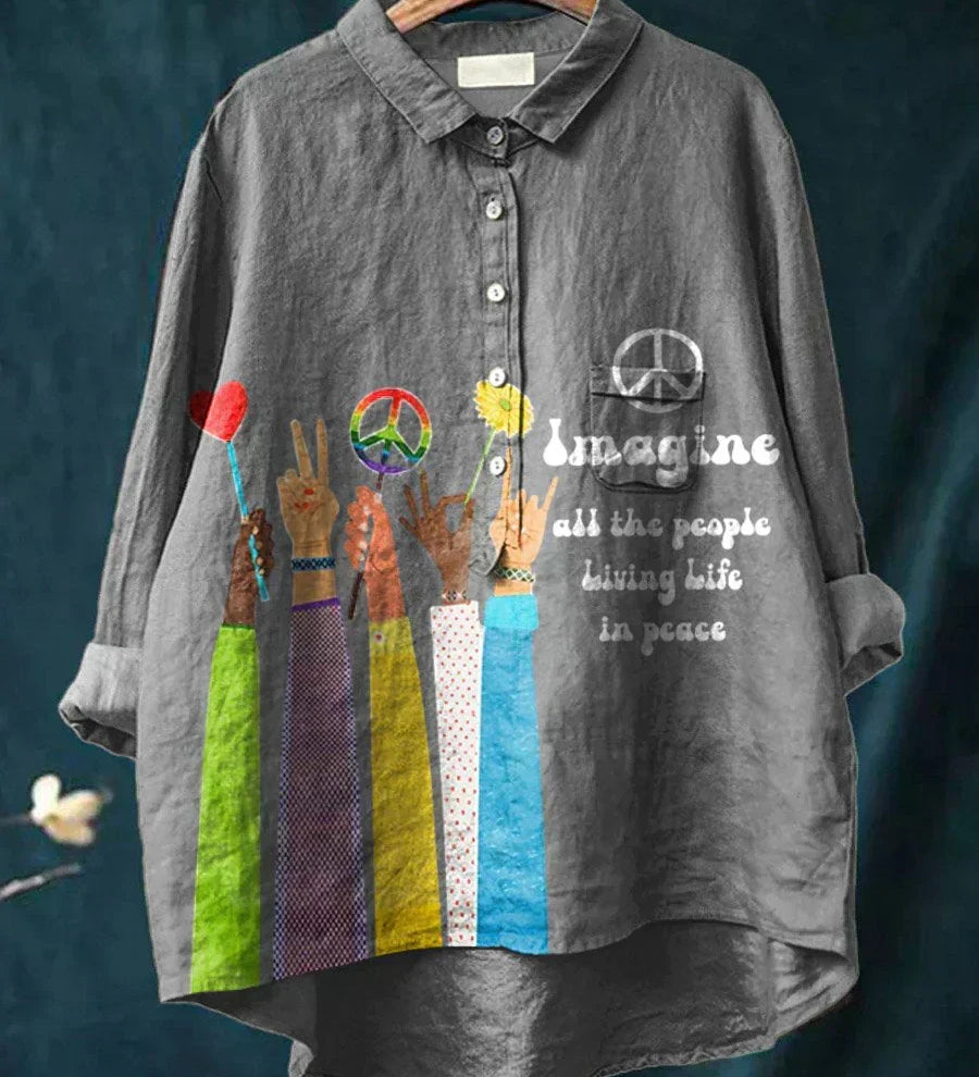 Claudine - Serene Art Shirt
