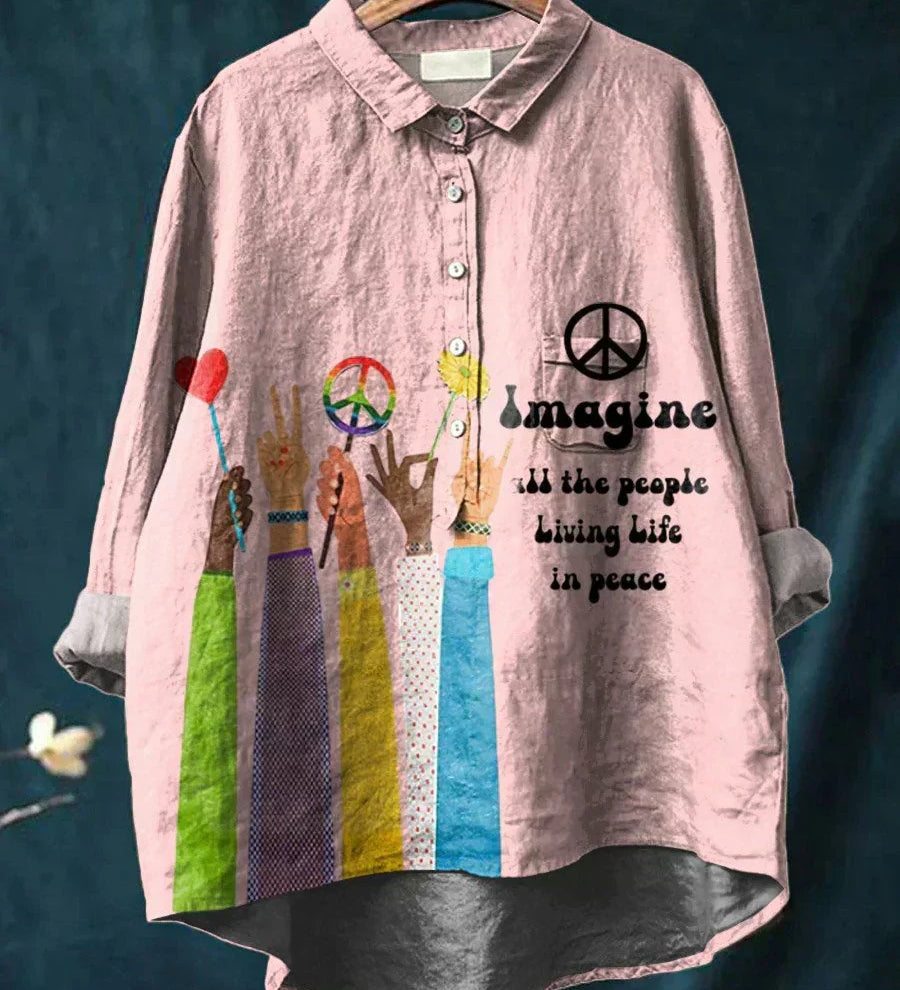 Claudine - Serene Art Shirt