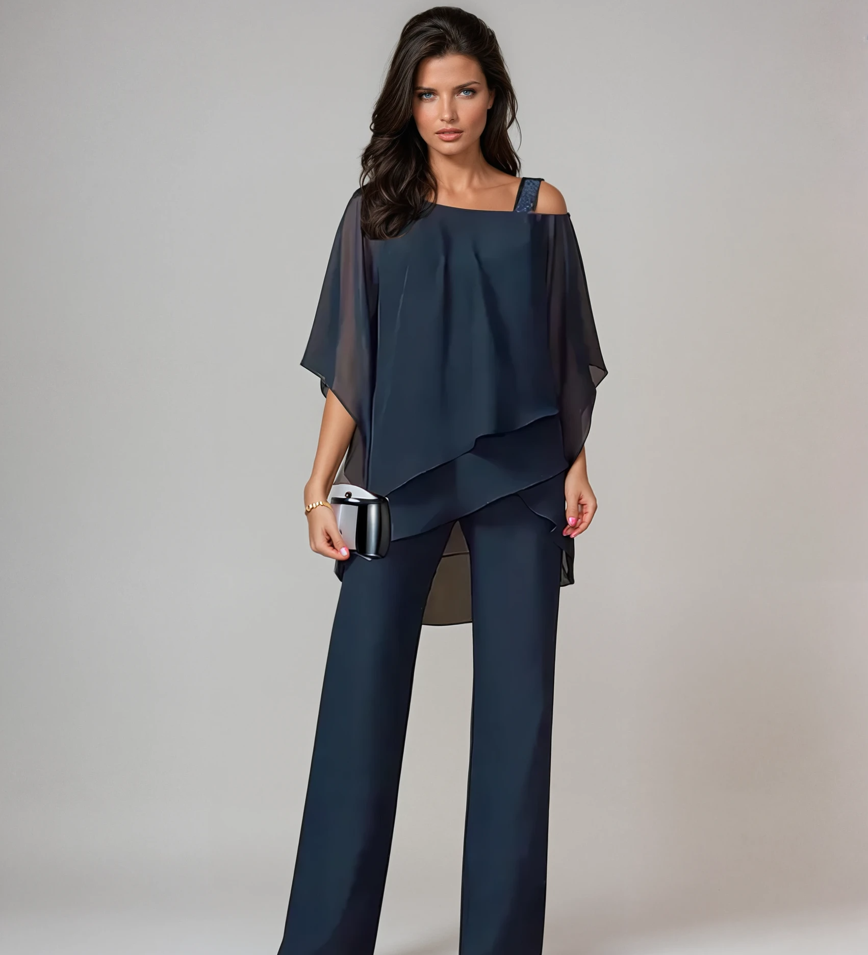 Mariella | Layered Off-Shoulder Two-Piece Set
