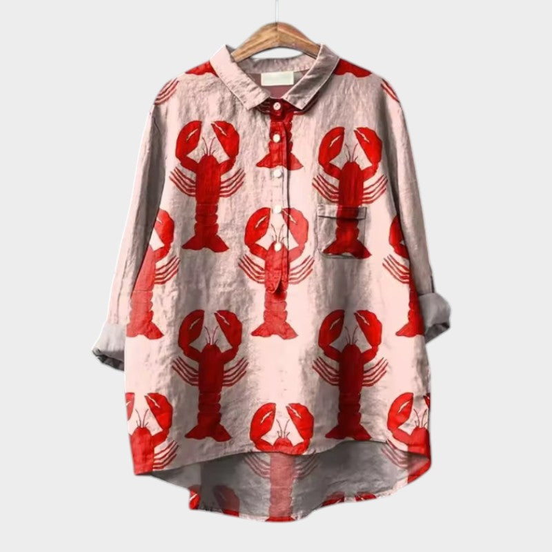 Tallie - Relaxed Printed Blouse